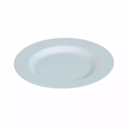 PREMIUM Elegance Teller aus Zuckerrohr, Durchmesser 27 cm, Höhe 1,9 cm, 50 Stück