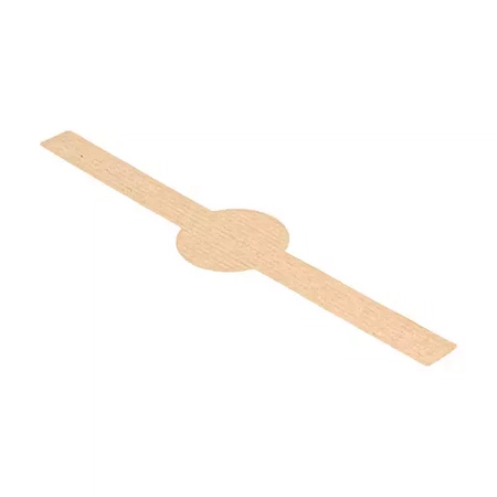 Sicherheitsaufkleber aus Kraftpapier, 4 x 20 cm, 250 Stück