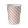 Papierbecher, Pastel Mix, Clarina, Ø 80 mm, 250 ml, 50 Stk.