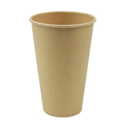 Kraftpapierbecher, Dispersionsbeschichtung, Durchmesser 90 mm, 450 ml, 50 Stück