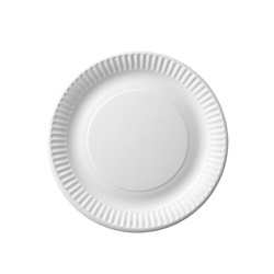 Weißer runder Pappteller, 18 cm, 100 Stück