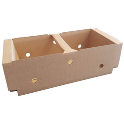 Kartonschalen für Obst/Gemüse, für 1 kg, 23 x 12 x 8,5 cm, 20 Stück