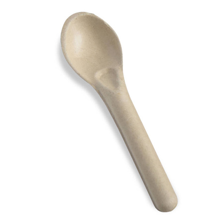 Löffel aus Zuckerrohr, 14,2 cm, 50 Stück