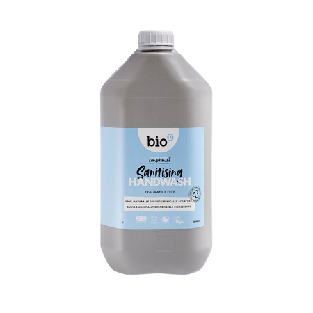 Antibakterielles, geruchsneutrales Flüssigseifen-Nachfüllprodukt, Bio-D, 5 l, 1 Stück