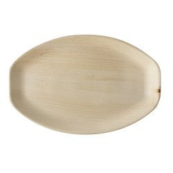 Tablett aus Palmblättern, 37 x 25 x 3 cm, 6 Stück