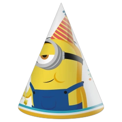 Papierhütchen „Minions“, 6 Stück