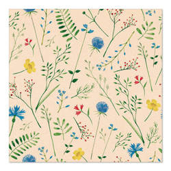 3-lagige Servietten „Blümchen 1/4“, 33 x 33 cm, 20 Stück