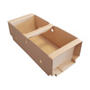 Kartonschalen für Obst/Gemüse, für 1 kg, 23 x 12 x 8,5 cm, 20 Stück