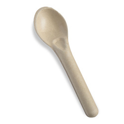Löffel aus Zuckerrohr, 14,2 cm, 50 Stück