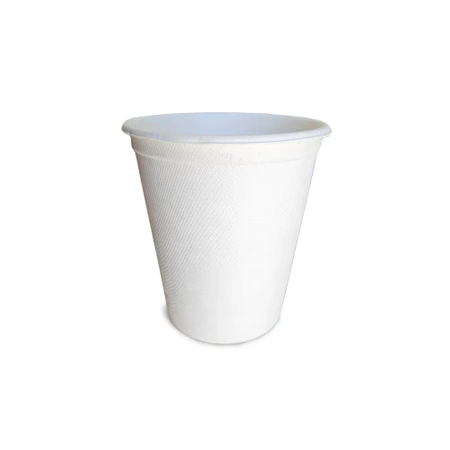 NATURA-Becher aus Zuckerrohr, 250 ml, Durchmesser 80 mm, 50 Stück