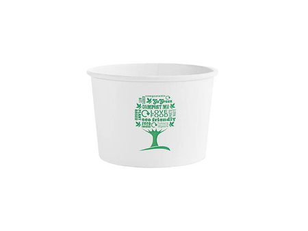 Papierbecher für Suppen und Desserts, GT, 450 ml, Durchmesser 115 mm, 25 Stück