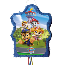 3D-Papier-Piñata „Paw Patrol“ 20 x 30 cm, 1 Stück