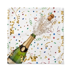 3‑lagige Servietten „Sparkling Celebration“, 33 × 33 cm, 20 Stk.