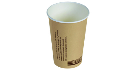 Kraftpapierbecher, Dispersionsbeschichtung, 200 ml, Durchmesser 70 mm, 50 Stück
