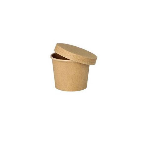Kraftpapierbecher, 60 ml, 6 x 4,9 cm, 50 Stück