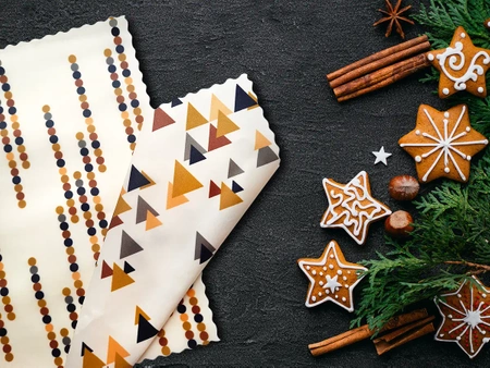 Wachsbecher „Xmas Shapes“ – 1 x „M“, 1 x „L“ (2 Stück)