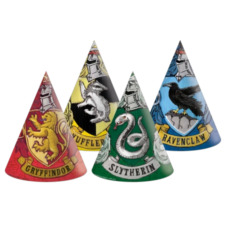 Papierhütchen „Harry Potter“, 6 Stück