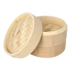 Bambus-Dampfgarer „ASIA“, Höhe 13,5 cm, Durchmesser 18 cm, 3-teilig, 1 Stück