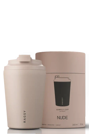 RAGS'y Simply Cup Thermobecher, gelb, 340 ml, 1 Stück