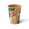 Kraftpapierbecher, Dispersionsbeschichtung, „Christmas“, 350 ml, Durchmesser 90 mm, 50 Stück