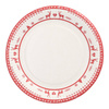 Runder Pappteller „Rentiere“, 23 cm, 10 Stück