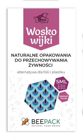 Wachs-Ohrstöpsel „Fale“ – Set mit 1 Stück „S“, 1 Stück „M“ und 1 Stück „L“ (3 Stück)