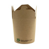 Kraft-Snackbox 470 ml, 9,8 x 8,2 x 7 cm, 25 Stück