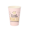 Papierbecher „Little Princess“, 200 ml, Durchmesser 70 mm, 10 Stück