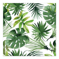 3-lagige Servietten „Monstera 1/4“, 33 x 33 cm, 20 Stück