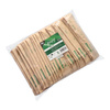 Holzbesteckset – Gabel, Messer, Löffel + Serviette, 50 Stück