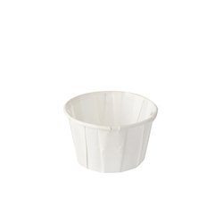 Papier-Dressingschälchen, 60 ml, 5,4 x 3,6 cm, 250 Stück
