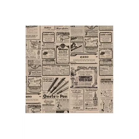 Kraft-Geschenkpapier TIMES, 31 x 31 cm, 1000 Stück