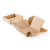 Aufklappbare Burger-Box, 13 x 13 x 10 cm, 100 Stück