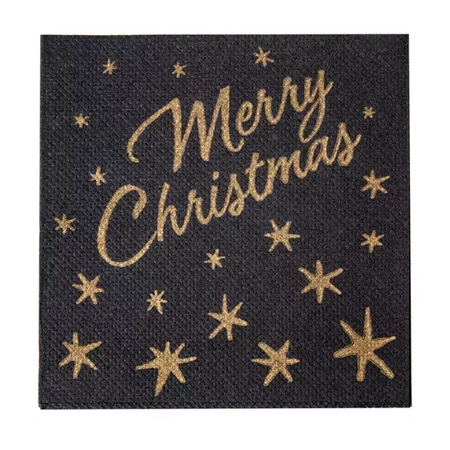 Zweilagige Servietten „Christmas“ 1/4, 20 x 20 cm, 100 Stück
