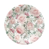 Runder Pappteller „Roses“, Durchmesser 18 cm, 8 Stück