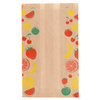 Papiertüte für Obst, 0,5 kg, 14+9 x 22 cm, 500 Stück