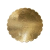 Tortenunterlage, dick, beidseitig gold‑schwarz, 20 cm, 1 Stück