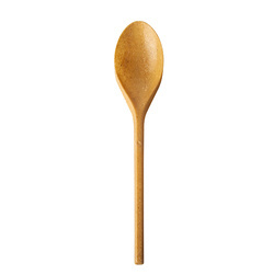 Löffel aus Holzfasern „REUSE“ WPC, hellbraun, 18 cm, 50 Stück