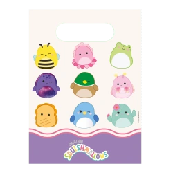 Papiertüten „Squishmallows“ 16 x 22 cm, 4 Stück