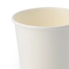 Weißer Pappbecher für Eis, 300 ml, Durchmesser 92 mm, 50 Stück