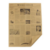Fettbeständiges Packpapier „Newspaper“, 50 x 37,5 cm, 1000 Stück