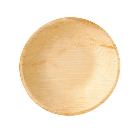 Schale aus Palmblättern, 300 ml, 17,5 x 3,5 cm, 25 Stück