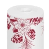 PREMIUM-Papiertischläufer „a'la Leinen“ auf Rolle, „Poinsettia“, 40 cm x 12 m, 1 Stück