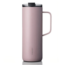 RAGS'y MOSHI Thermosflasche, schwarz, 600 ml, 1 Stück