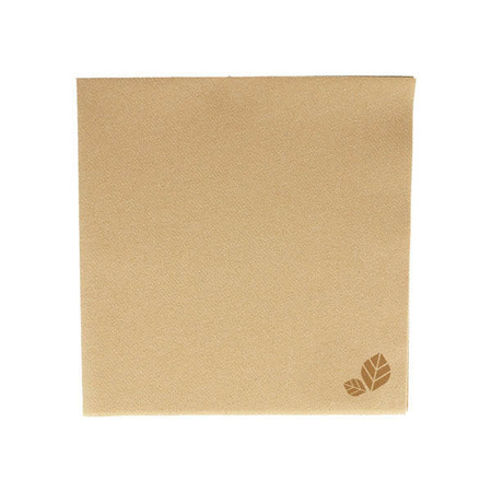 Premium Airlaid-Servietten in Kraftpapier, 1/4, 40 x 40 cm, 50 Stück
