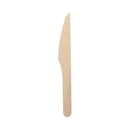 Holzmesser 16,5 cm PURE, 10 Stück