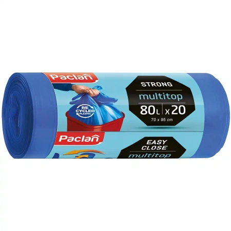 Expert Multitop Paclan-Säcke, 70 x 95 cm, 80 l, 20 Stück