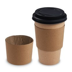 Becherhülle für 350–500 ml, Kraftpapier, 100 Stück
