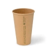 Kraftpapierbecher, Dispersionsbeschichtung, 450 ml, Durchmesser 90 mm, 50 Stück