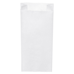 Weiße Papiertüte, 5,0 kg, 20+7 x 45 cm, 1000 Stück